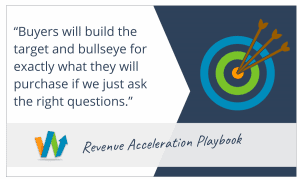 Buyers will build the target and bullseye if we just ask the right questions