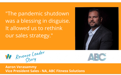 Agile is the New Sales Methodology with Aaron Verasammy VP of Sales, ABC Fitness