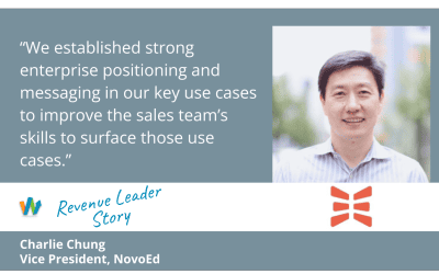 3 Keys for Enterprise Marketing and Sales Alignment with Charlie Chung, VP of Sales at NovoEd