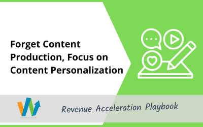 Forget Content Production, Focus on Content Personalization