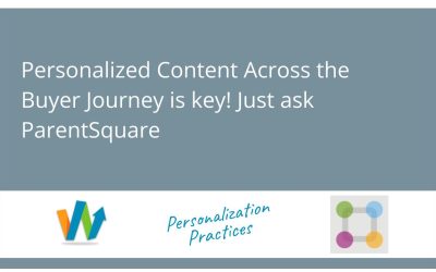 Parent Square’s Personalization Practices: Personalized Content Streams Across the Buyer Journey