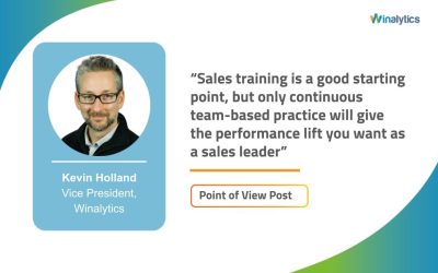 Sales training is a good starting point, but only continuous team-based practice will give the performance lift you want as a sales leader 