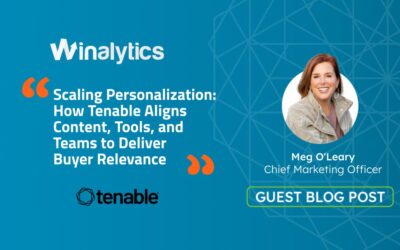 Scaling Personalization: How Tenable Aligns Content, Tools, and Teams to Deliver Buyer Relevance Part 2