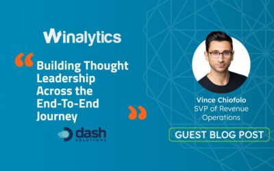 Building Thought Leadership Across the End-To-End Journey