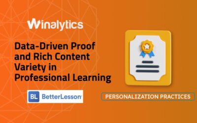 Data-Driven Proof and Rich Content Variety in Professional Learning