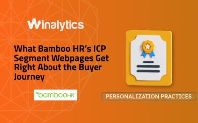 What Bamboo HR’s ICP Segment Webpages Get Right About the Buyer Journey